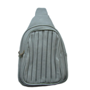 Keresztpántos női táska - szürke