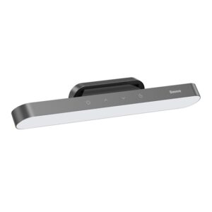 Baseus Magnetic Desk Lamp vezeték nélküli multifunkcionális lámpa, szürke