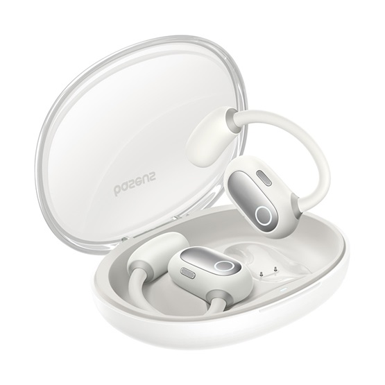 Baseus Eli Sport 1 Open-Ear TWS Earbuds vezeték nélküli fülhallgató, fehér