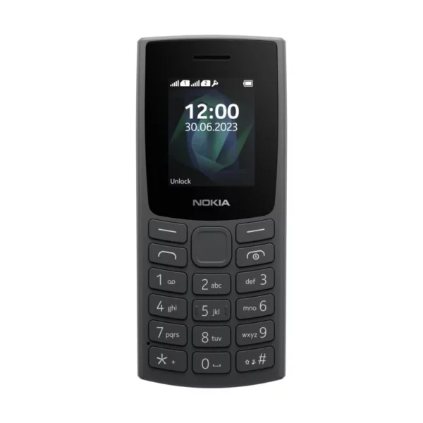 Nokia 105 2G DS kártyafüggetlen mobiltelefon fekete