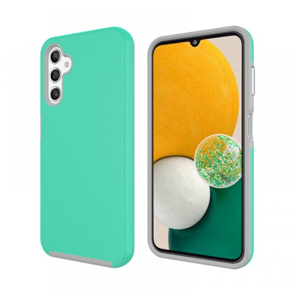 Samsung A14 5G/4G TPU+PC ütésálló tok,Türkiz - Image 2