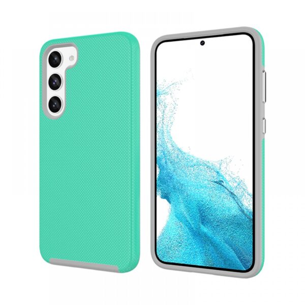Samsung S23 Plus TPU+PC ütésálló tok,Türkiz - Image 2