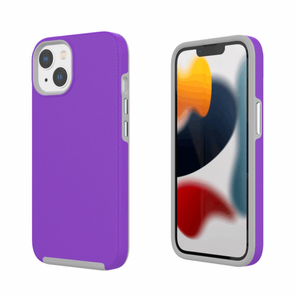 iPhone 14 Plus TPU+PC ütésálló tok,Lila - Image 2