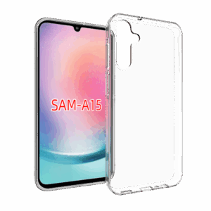 Samsung A15 4G/5G szilikon hátlap,Átlátszó
