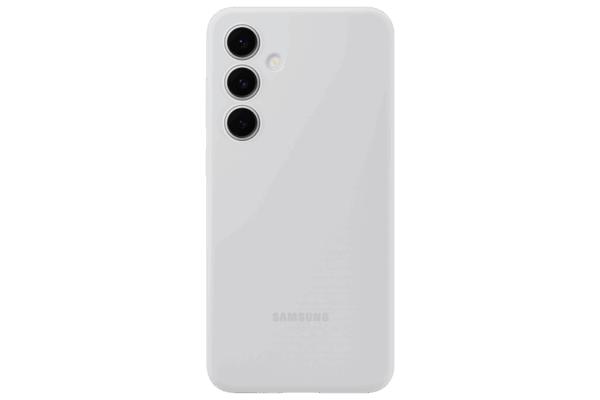 Samsung S24 FE szilikon védőtok, Szürke