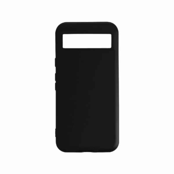 Premium szilikon tok, Google Pixel 8a, Fekete