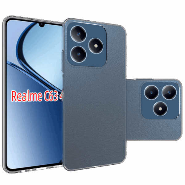 Realme Note 60 szilikon hátlap, Átlátszó - Image 2