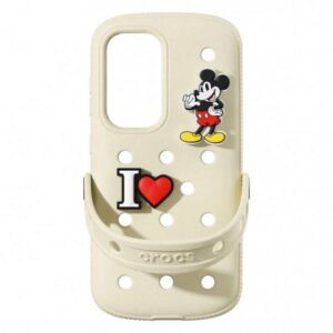 Samsung S25 Crocs ütésálló tok, Fehér