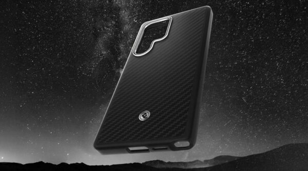 Samsung S25 Ultra Aramid ütésálló tok, Fekete-ezüst