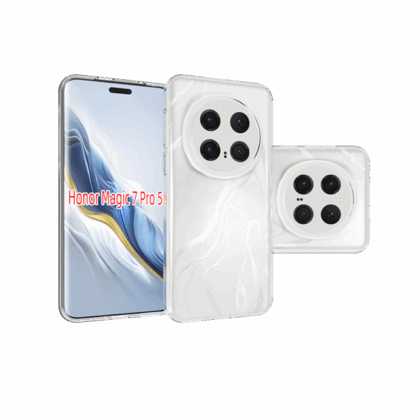 Honor Magic 7 Pro vékony szilikon hátlap,Átlátszó - Image 3