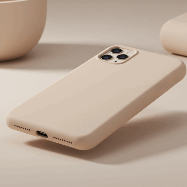 Premium szilikon tok, Samsung S25 Plus, Édes barack - Image 2