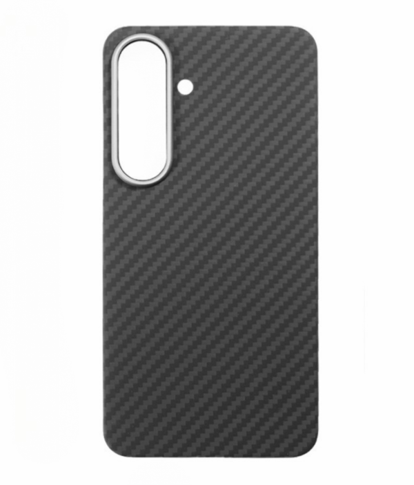 Aramid karbon tok, Samsung S25,  Fekete