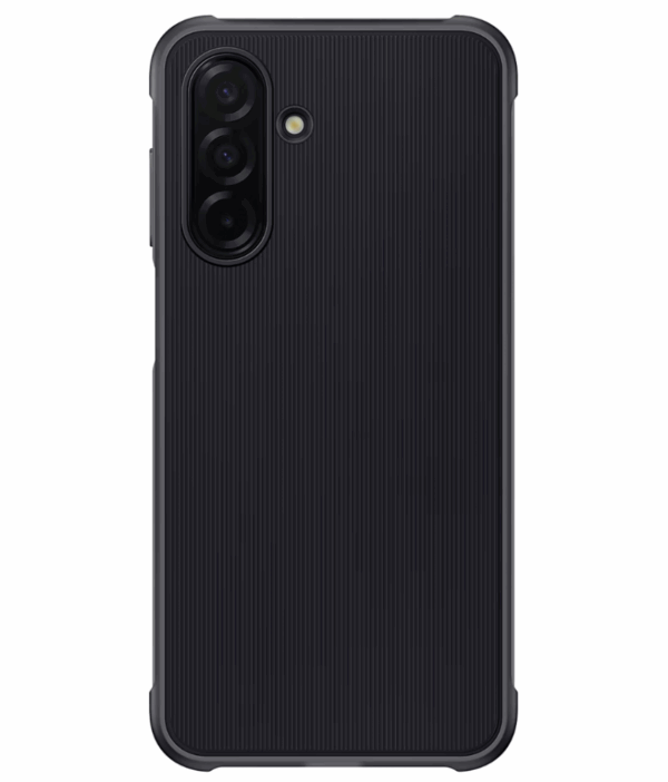 Samsung A26 5G Protective Standing cover, Fekete