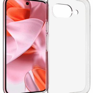 Google Pixel 9a vékony szilikon hátlap, Átlátszó