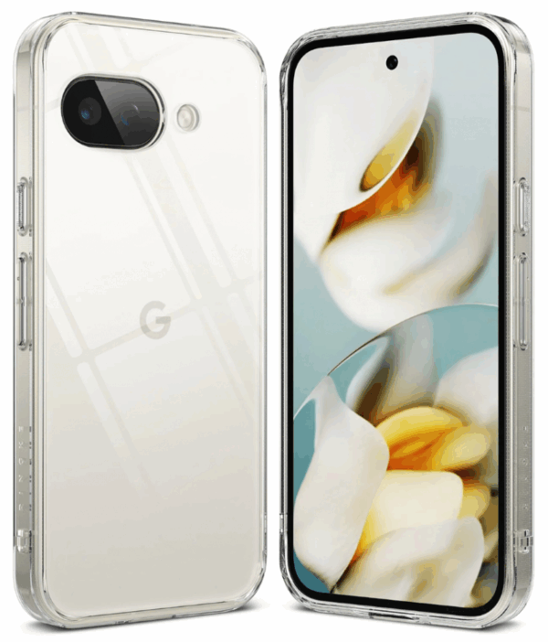 Google Pixel 9a vékony szilikon hátlap, Átlátszó - Image 2