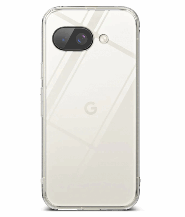 Google Pixel 9a vékony szilikon hátlap, Átlátszó - Image 3
