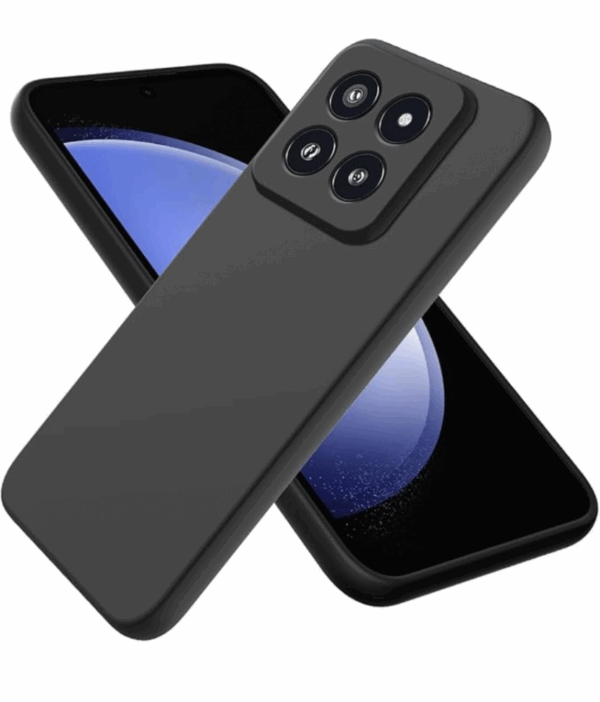 Xiaomi 14 Pro 5G prémium szilikon tok,Fekete - Image 2