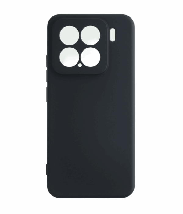 Premium szilikon tok, Xiaomi 15 5G, Fekete