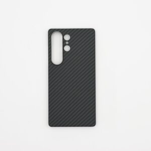 Aramid mágneses karbon tok, Samsung S25 Ultra,  Fekete