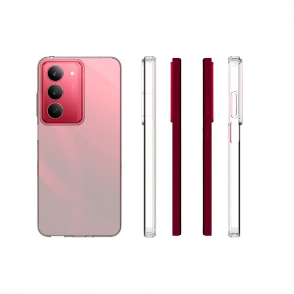 Realme 14x 5G szilikon hátlap, Átlátszó - Image 2