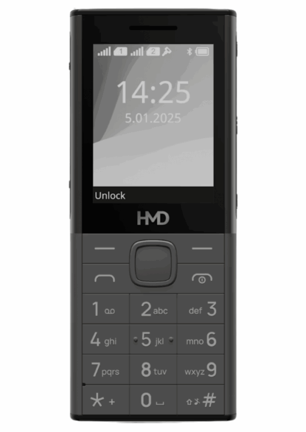 HMD 150 Music DS Sötét szürke kártyafüggetlen mobiltelefon - Image 2
