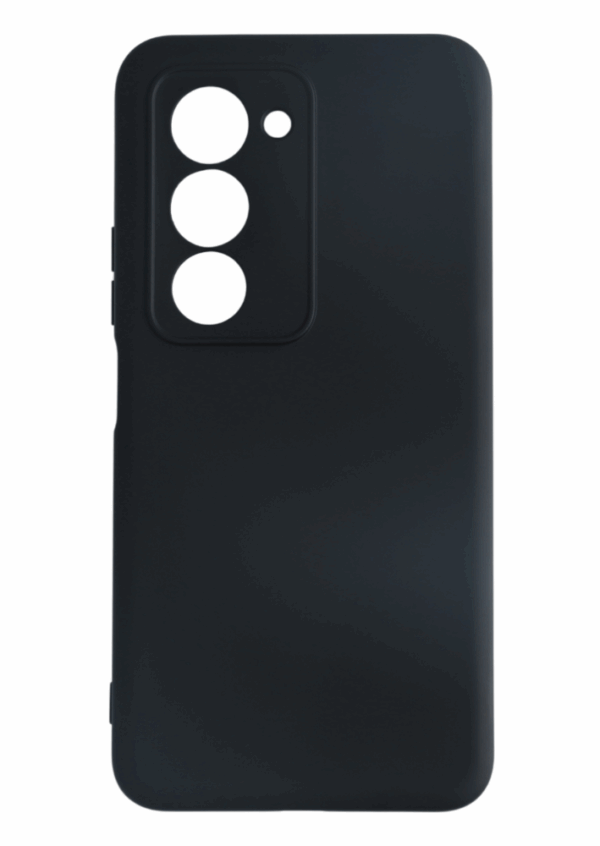 Premium szilikon tok, Xiaomi Redmi 15, Fekete