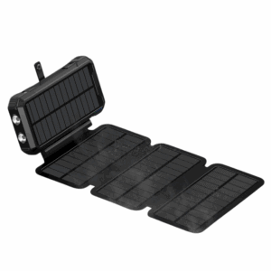 Cellect Solar Powerbank solar panellel, 20000mAh, Fekete