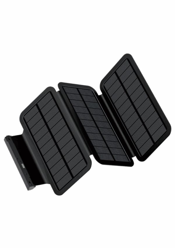 Cellect Solar Powerbank solar panellel, 20000mAh, Fekete - Image 3