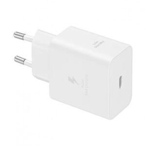 Samsung hálózati adapter kábellel,45W PD USB-C,fehér