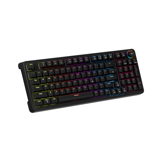 MARVO Arma 98 vezetékes gaming billentyűzet - Fekete - US /TNT Peach linear/ - Image 3