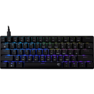 White Shark GK-004123B/BL-HU SHINOBI-2 vezetékes mechanikus gamer billentyűzet - fekete - HU /kék/
