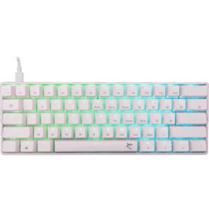 White Shark GK-004223W/BL-HU SHINOBI-2 vezetékes mechanikus gamer billentyűzet - fehér - HU /kék/