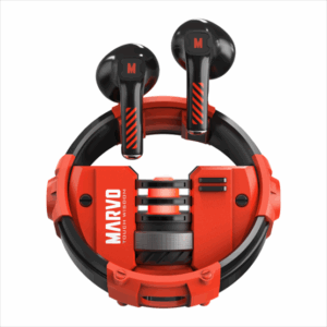 MARVO Quaz vezeték nélküli fülhallgató - piros/fekete