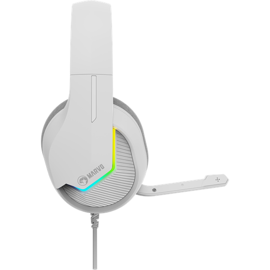 MARVO Tactic 40 vezetékes fejhallgató - fehér - RGB világítás - Image 2