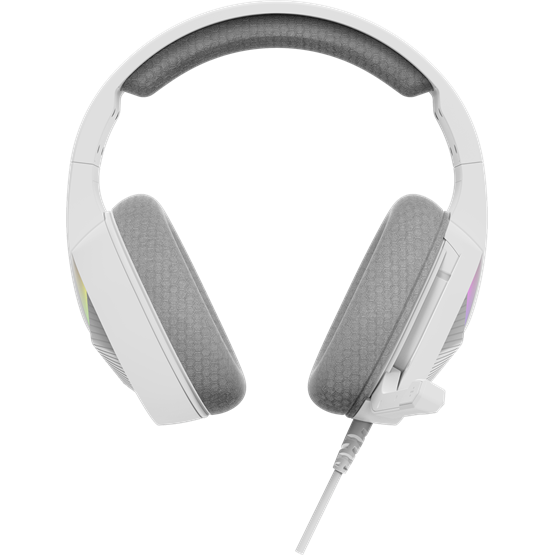 MARVO Tactic 40 vezetékes fejhallgató - fehér - RGB világítás - Image 3