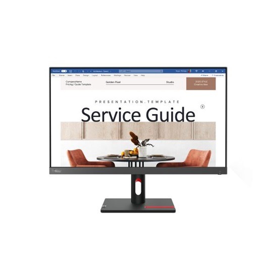 Lenovo ThinkVision S24i-30 monitor 23,8" - 63DEKAT3EU - Raven BLack/Storm Grey