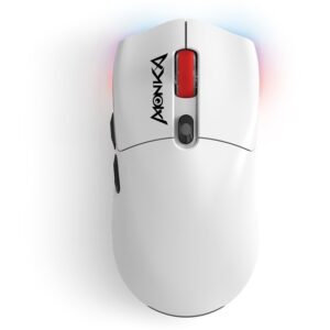 MONKA Guru vezeték nélküli egér - fehér