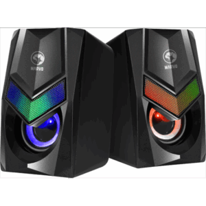 MARVO Havoc 10 vezetékes hangszóró - fekete - RGB viágítás