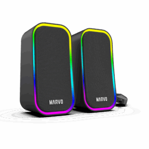 MARVO Havoc 20 vezetékes hangszóró - fekete - RGB viágítás