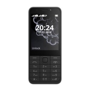 Nokia 230 DS fekete kártyafüggetlen mobiltelefon