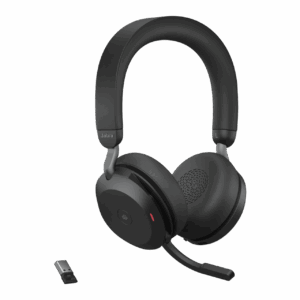 Jabra Evolve2 75, Link380c MS Stereo Black, Evolve2 75 headset Black MS, Link 38