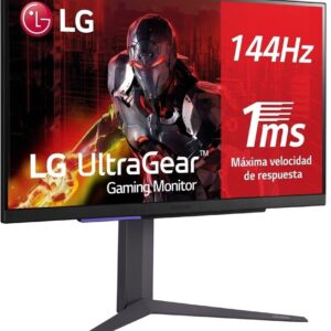 LG 27" 27GR93U-B UHD 144 Hz gaming monitor