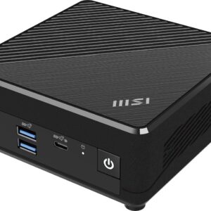 MSI Cubi N ADL S barebone mini PC, fekete - Intel N200 (226BEU-BN200XX)