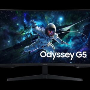 Samsung LS32CG552EUXEN – 32" Odyssey G5 G55C QHD Ívelt Gaming Monitor
