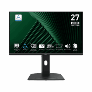 MSI PRO MP275QPG - 27" IPS QHD 100Hz PIVOT monitor, fekete