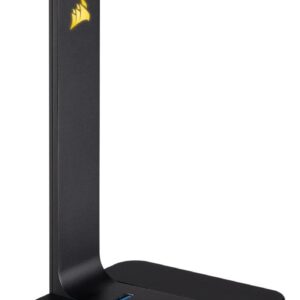 CORSAIR ST100 RGB Premium Fejhallgató Állvány + 7.1 hangkártyával