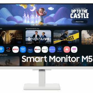 Samsung LS27FM501EUXDU Smart Monitor 27" FHD IPS Tizen operációs rendszer, fehér