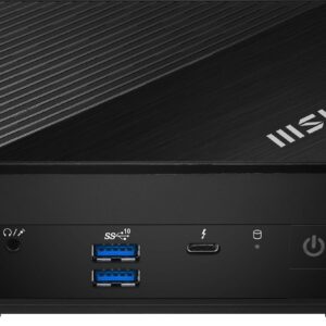 MSI Cubi 5 12M barebone mini PC, fekete - Intel Core i7-1255U (405BEU-B71255UXX)