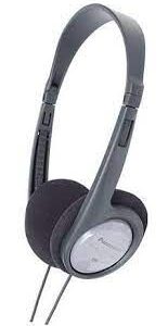 Panasonic RP-HT090E szürke fejhallgató XBS, 5m zsinór, 16-255Khz