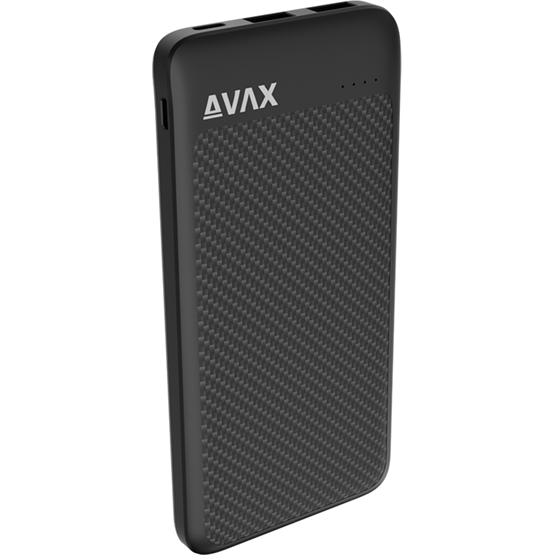 AVAX PB220 LIGHTY+ 20W 20.000mAh powerbank USB-C (PD 3.0) + 2×USB-A, fekete - Image 2